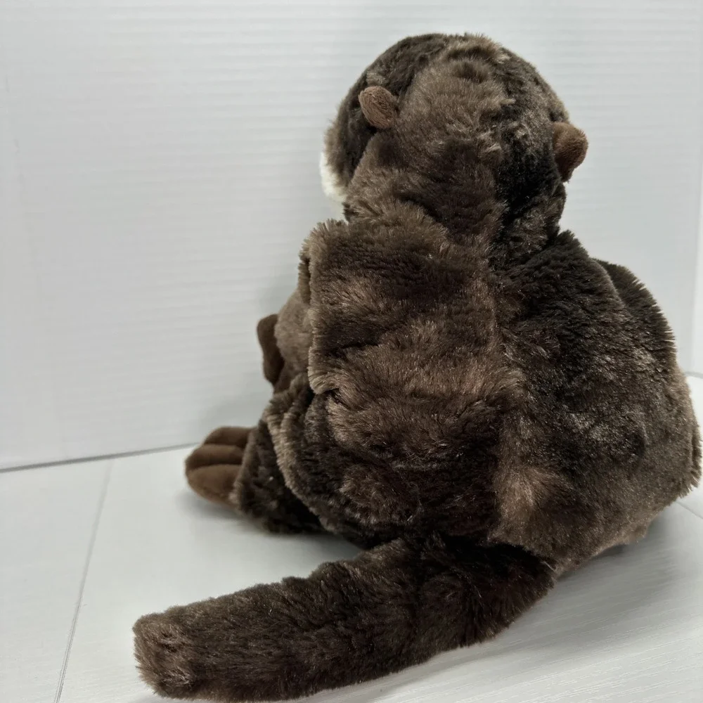 Eco Pals River Otter Hand‎ Puppet Plush Stuffed Animal Soft Toy Brown
